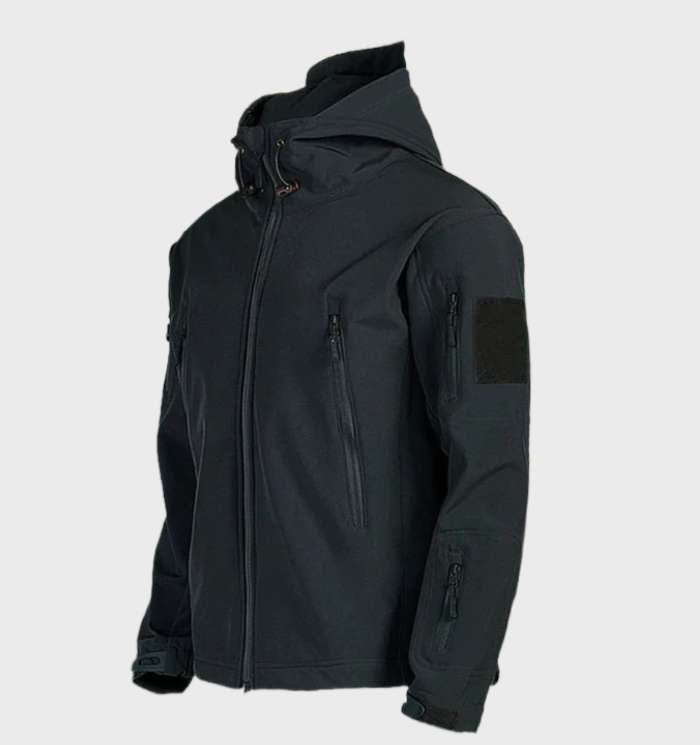 Arly - jacket with hood and full-length zip