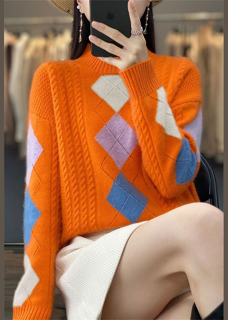 Jeanne | Bohème Orange Sweater