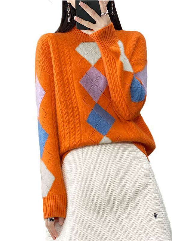 Jeanne | Bohème Orange Sweater