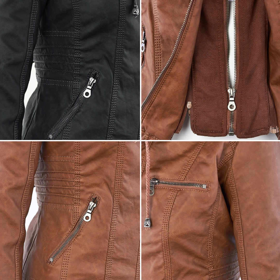 Cleo | Leather Jacket for Women