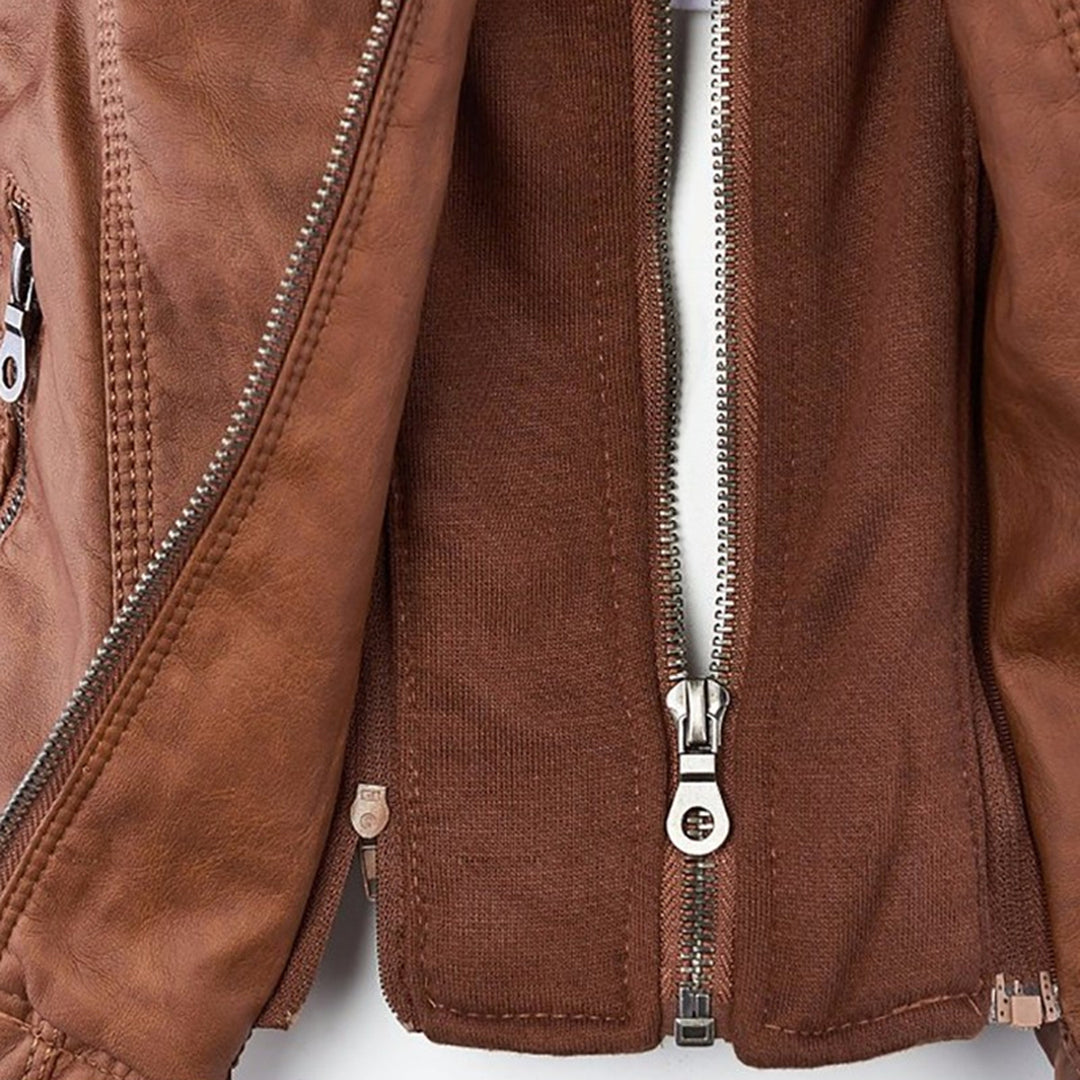 Cleo | Leather Jacket for Women