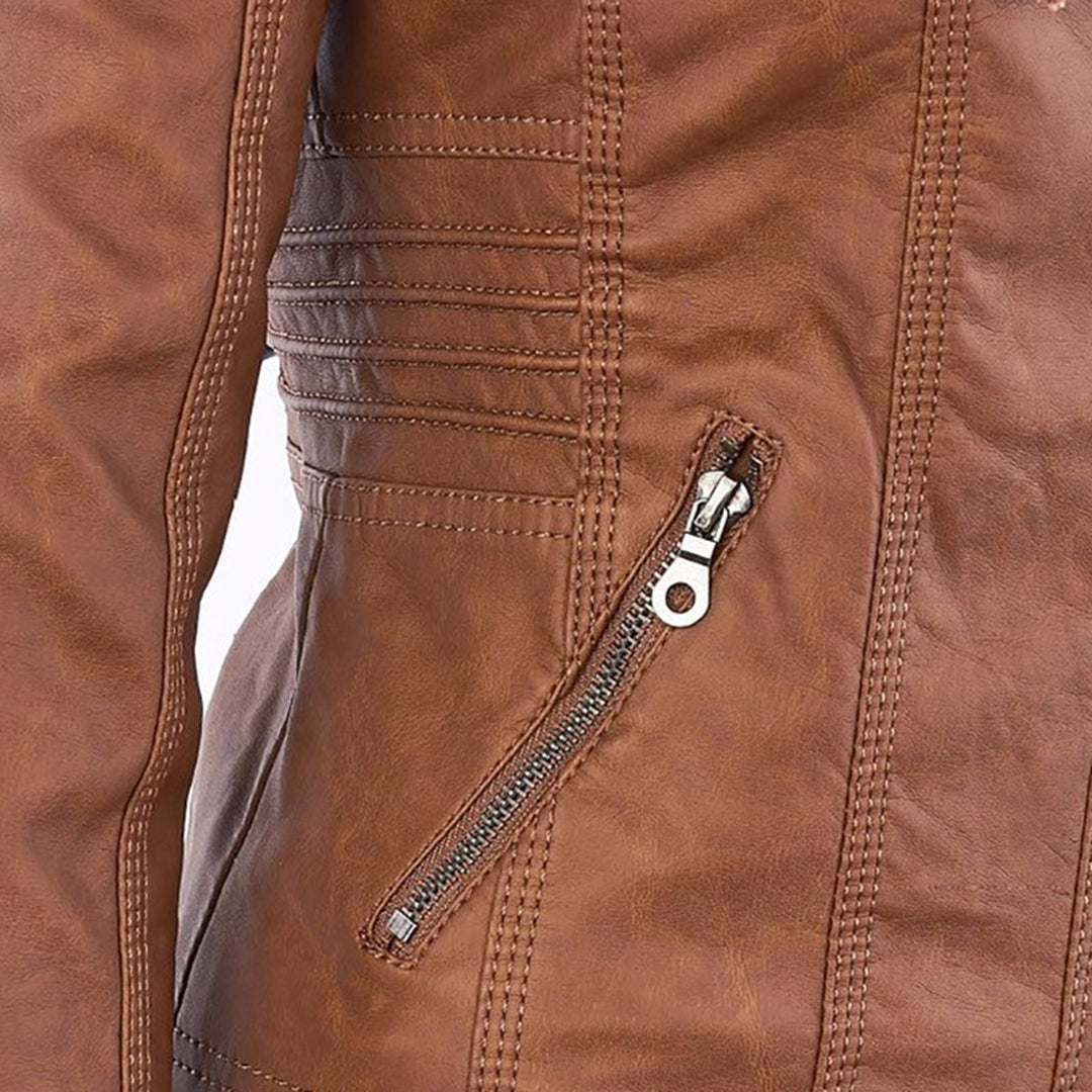 Cleo | Leather Jacket for Women