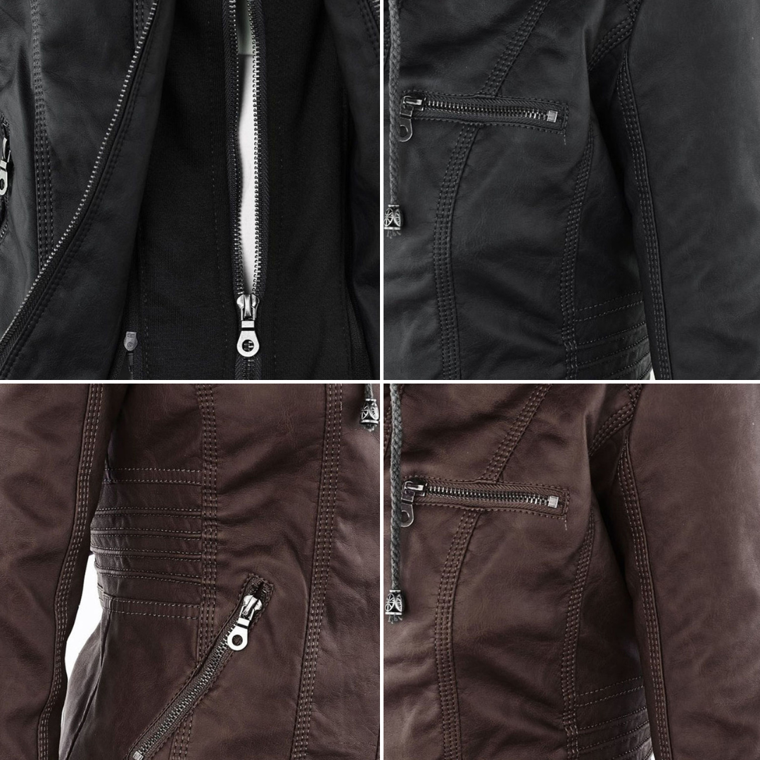 Cleo | Leather Jacket for Women