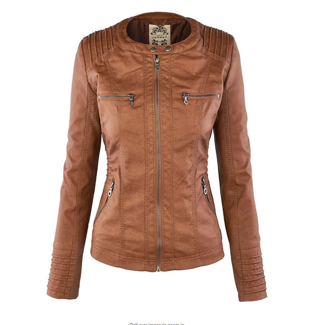 Cleo | Leather Jacket for Women