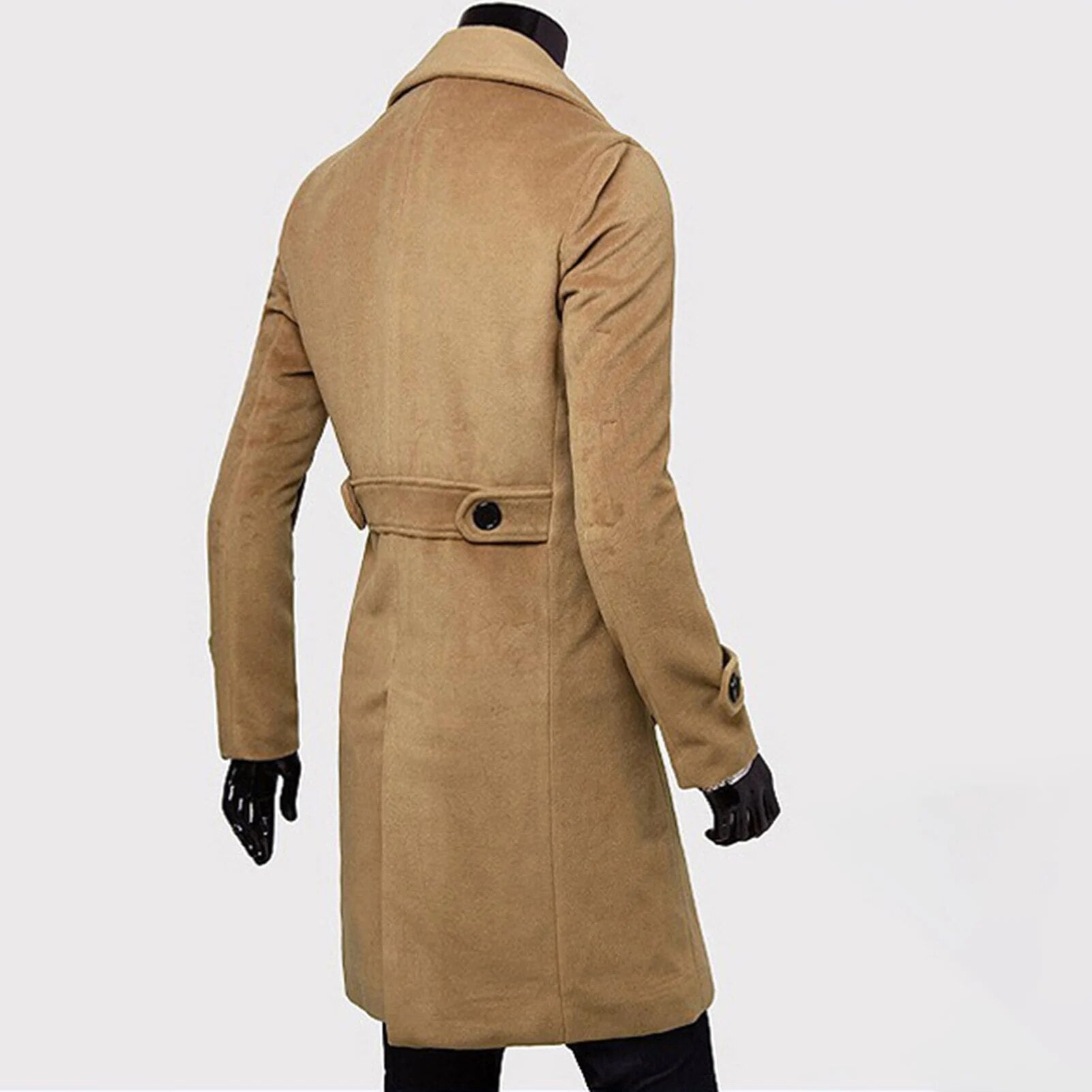 Britse | Trench coat Windproof jacket with double row of buttons