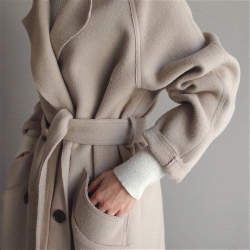 Acelya | Long Wool Jacket