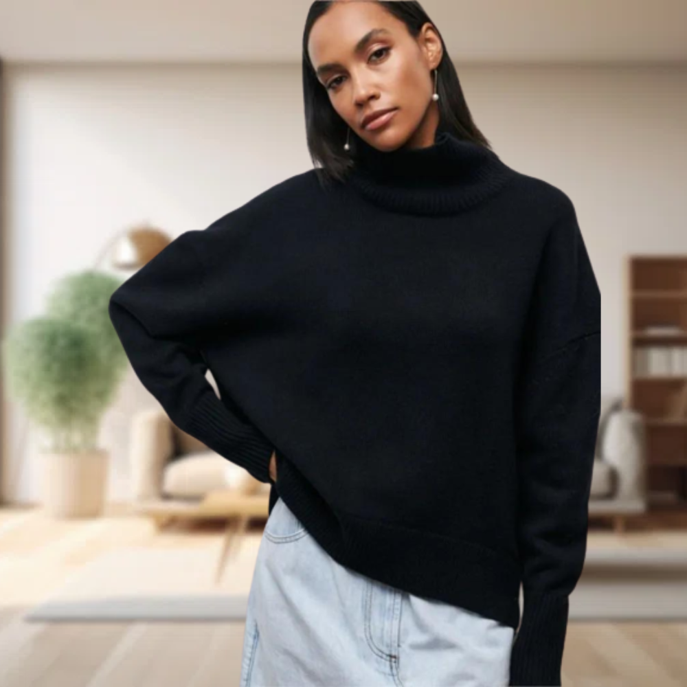 Sophia |  Classic Turtleneck Sweater