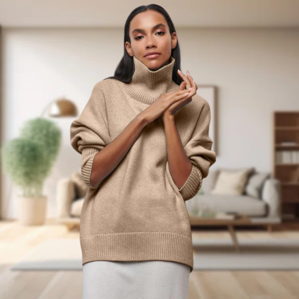 Sophia |  Classic Turtleneck Sweater