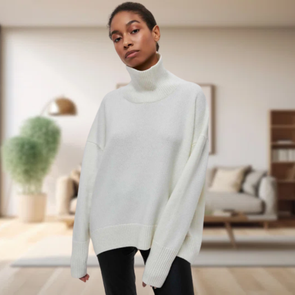 Sophia |  Classic Turtleneck Sweater