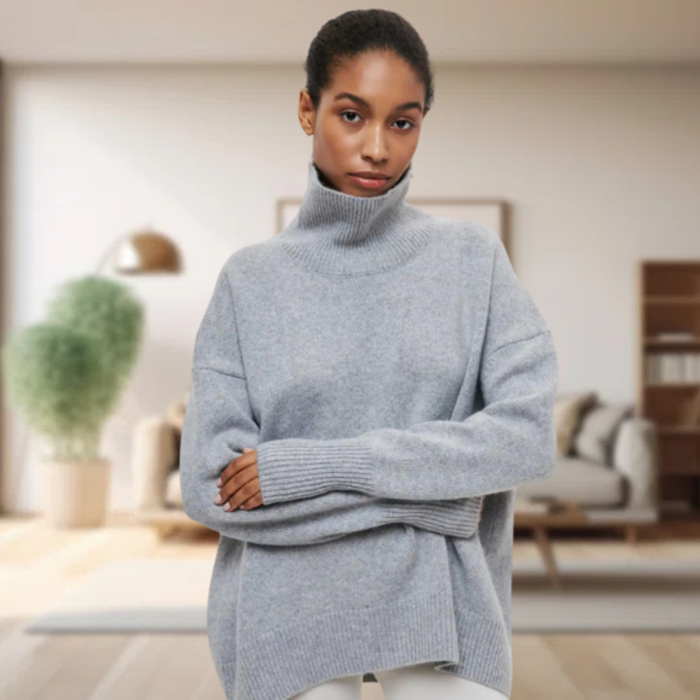 Sophia |  Classic Turtleneck Sweater