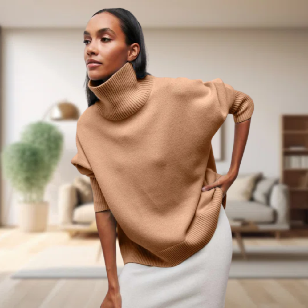 Sophia |  Classic Turtleneck Sweater