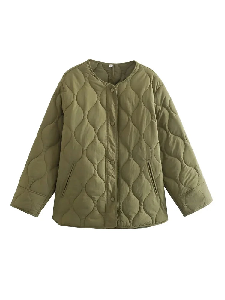 Avena | Quilted Oversized Jacket